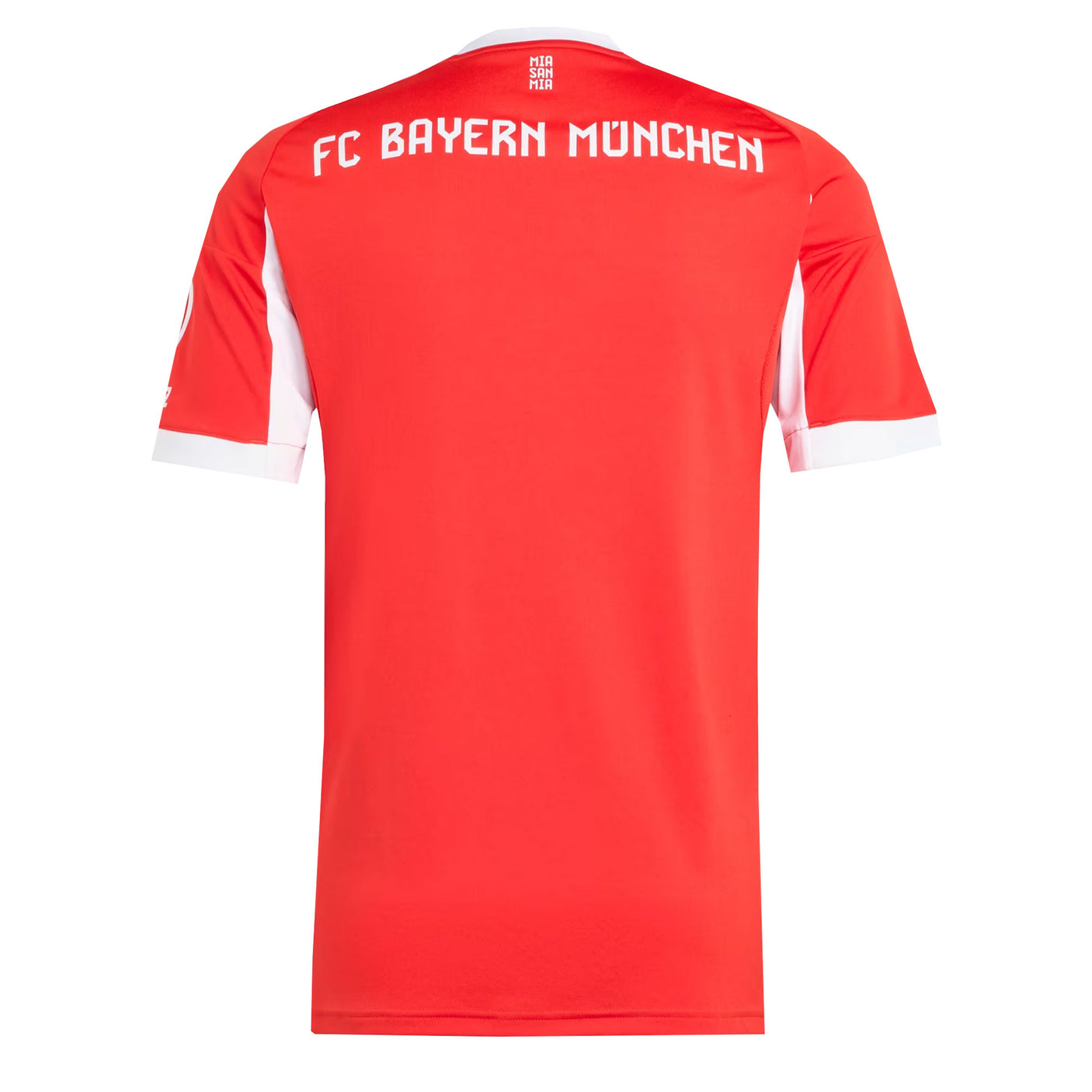 adidas Men's Bayern Munich 2025/26 Home Jersey Red/White Back