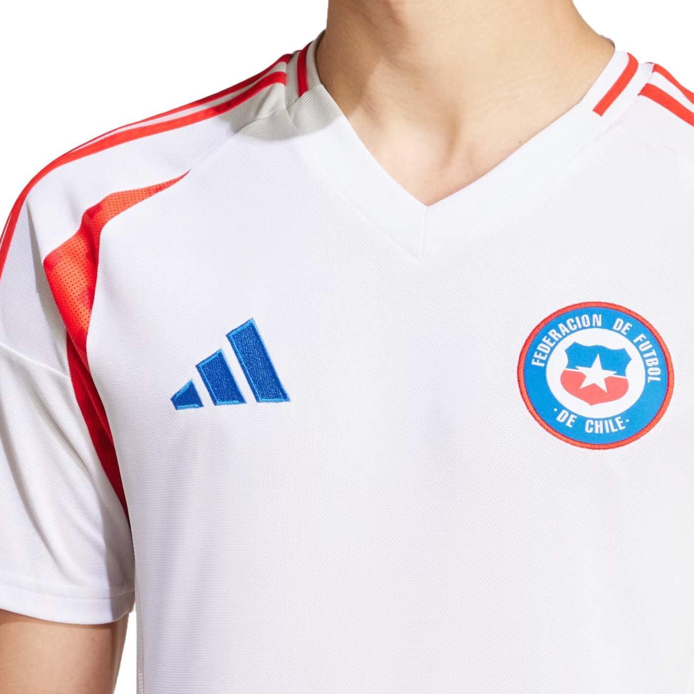 adidas Men's Chile 2024/25 Away Jersey White Crest
