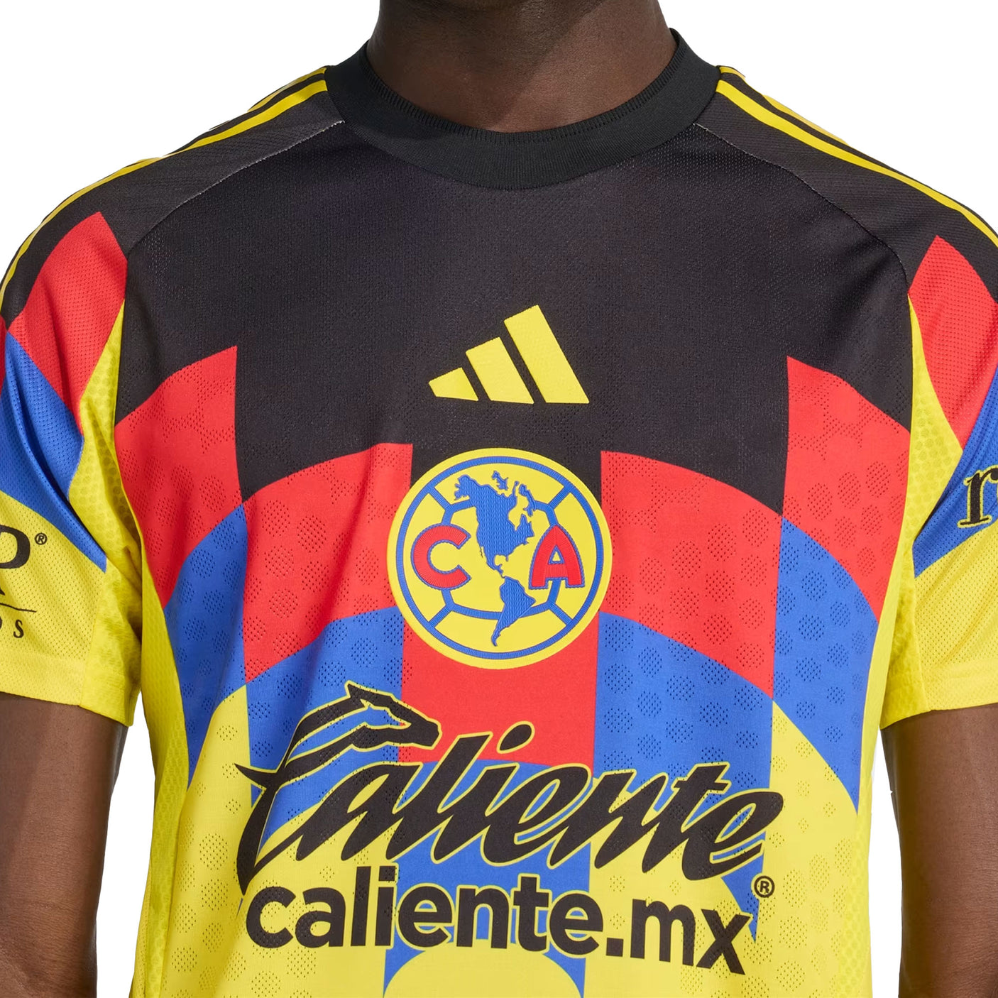 adidas Men's Club America 2025/26 Authentic Home Jersey Yellow