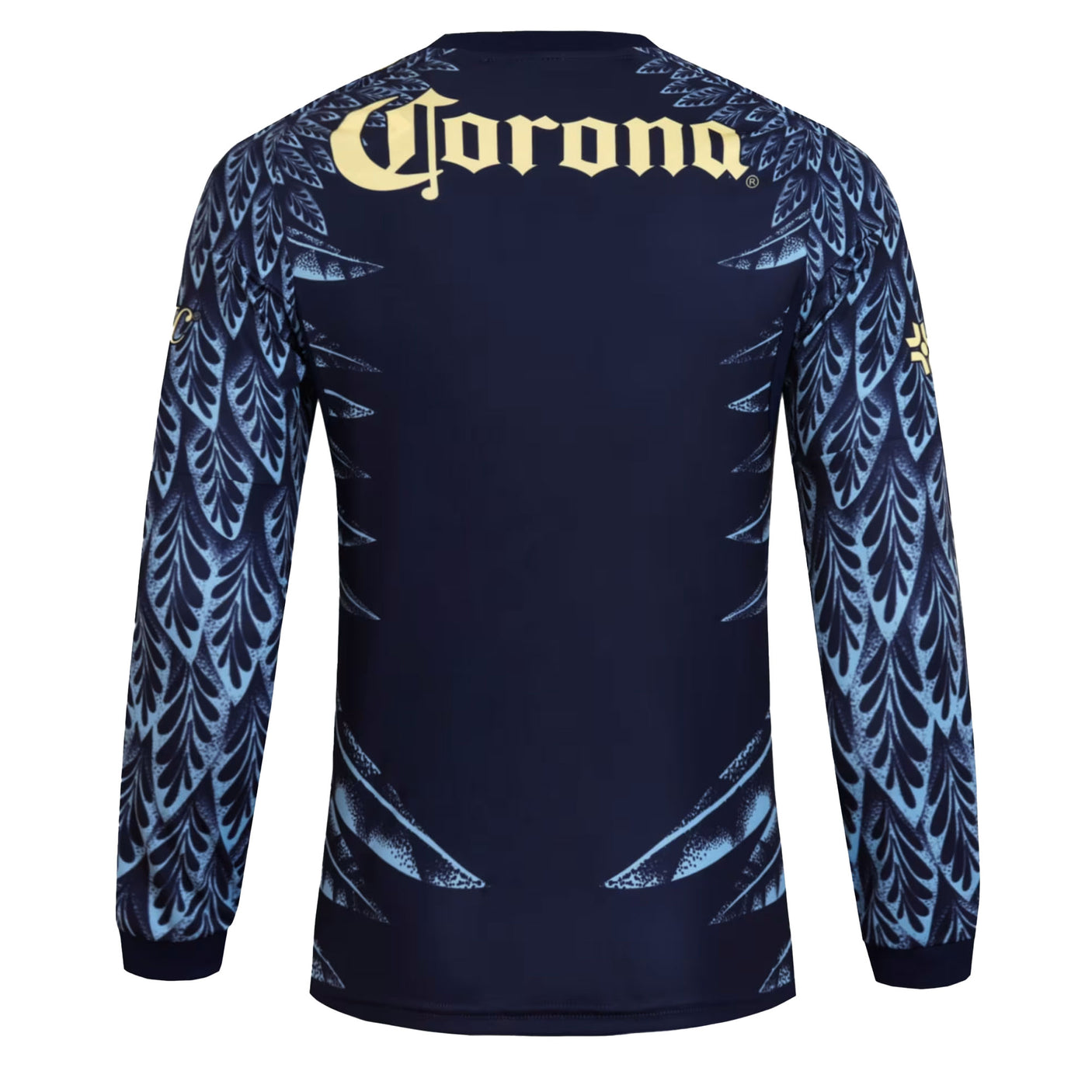 adidas Men's Club America 2025/26 Long Sleeve Away Jersey Team Navy Blue Back