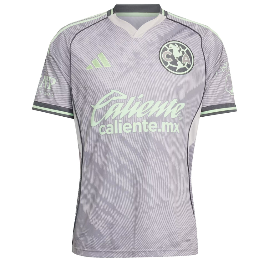 adidas Men's Club America 2025/26 Third Jersey Grey Front