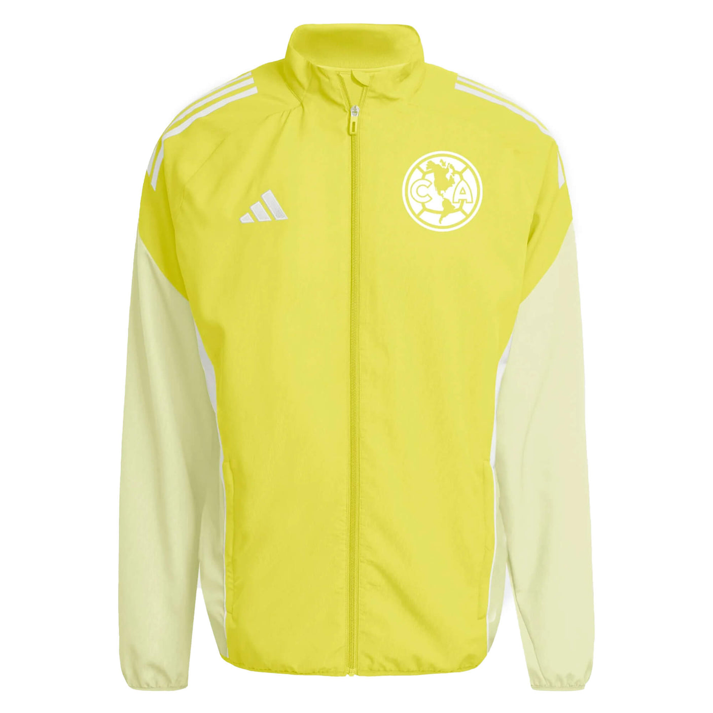 adidas Men's Club America Tiro 25 Competition Presentation Jacket Team Yellow