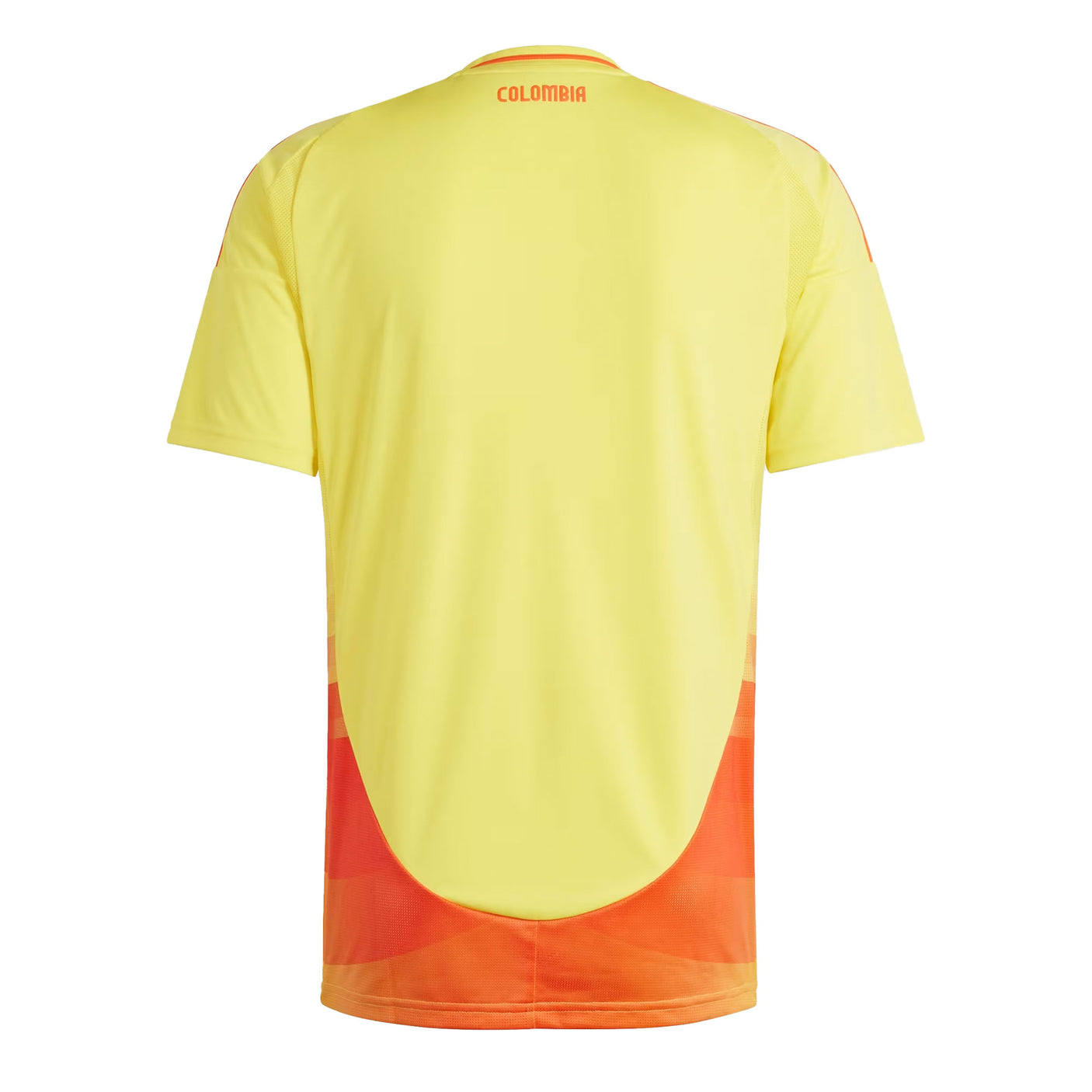 adidas Men's Colombia 2024/25 Home Jersey Yellow Back