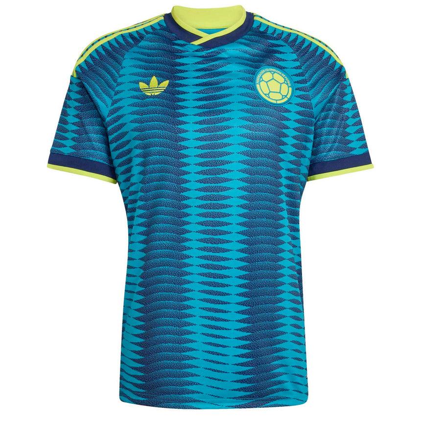 adidas Men's Colombia World Cup 2026 Away Jersey Blue Front