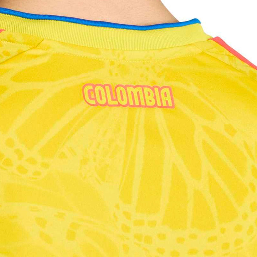 adidas Men's Colombia World Cup 2026 Home Jersey Yellow Colombia
