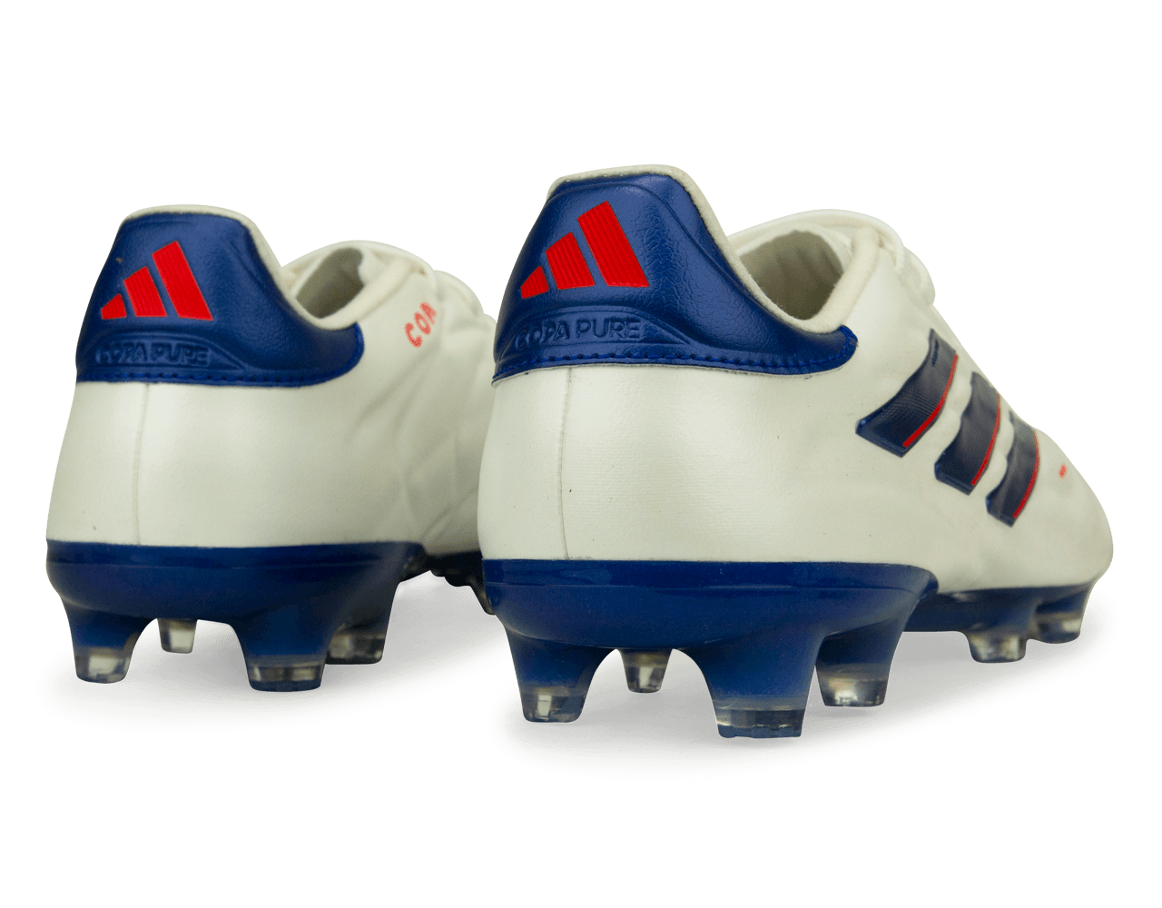 adidas Men's Copa Pure 2 Elite FG White/Blue Rear