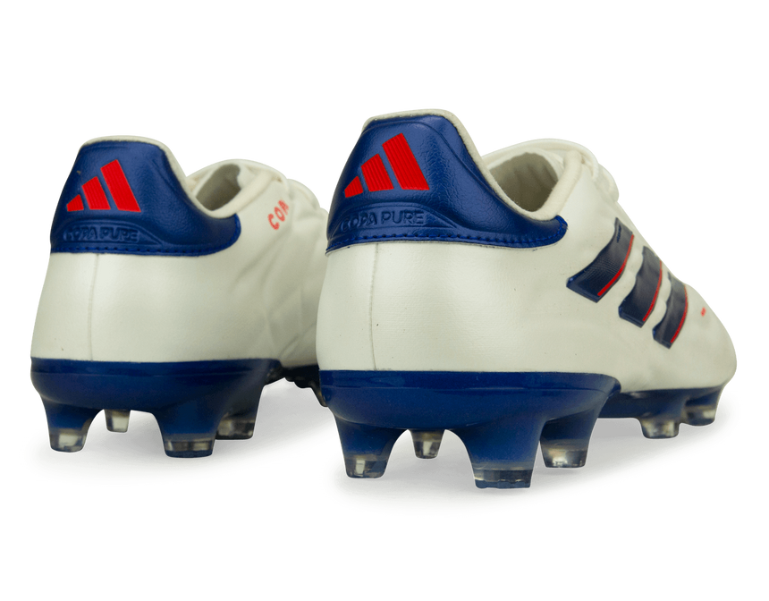 adidas Men's Copa Pure 2 Elite FG White/Blue Rear