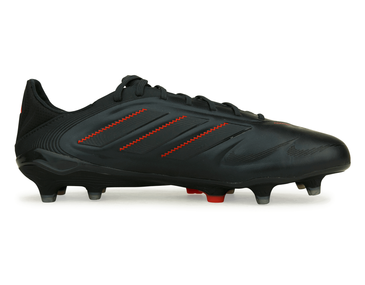 adidas Men's Copa Pure III Elite FG Black/Carbon/Red Side