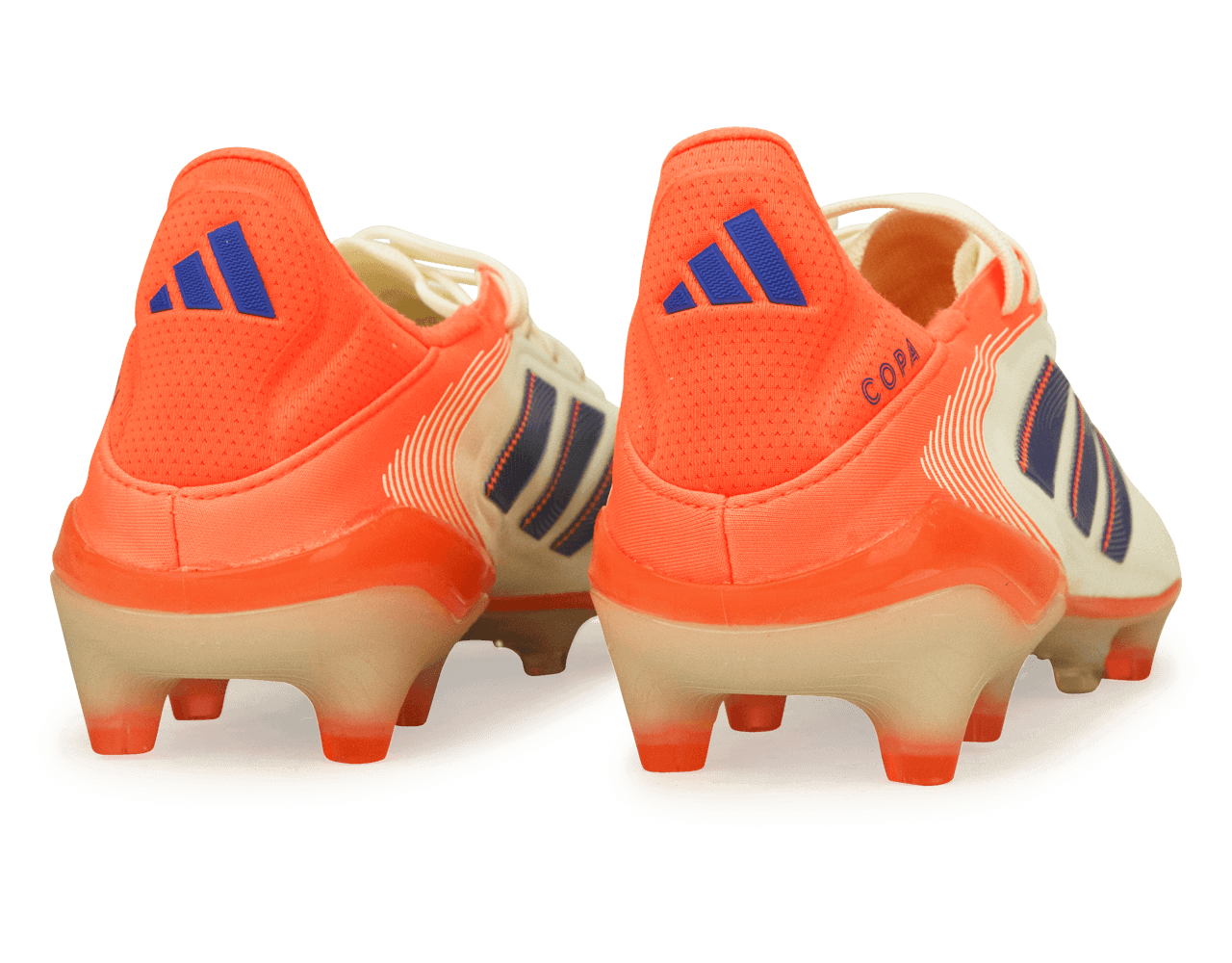 adidas Men's Copa Pure III Elite FG Off White/Blue/Coral Rear