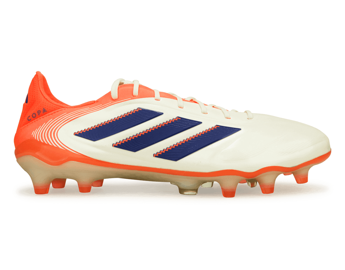 adidas Men's Copa Pure III Elite FG Off White/Blue/Coral – Azteca
