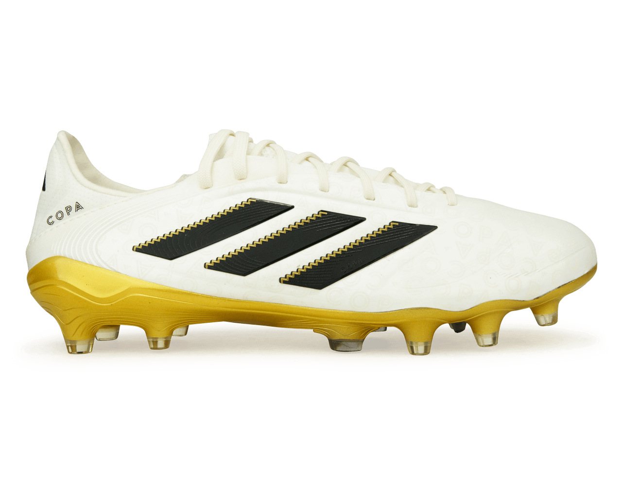adidas Men's Copa Pure III Elite FG White/Black/Gold