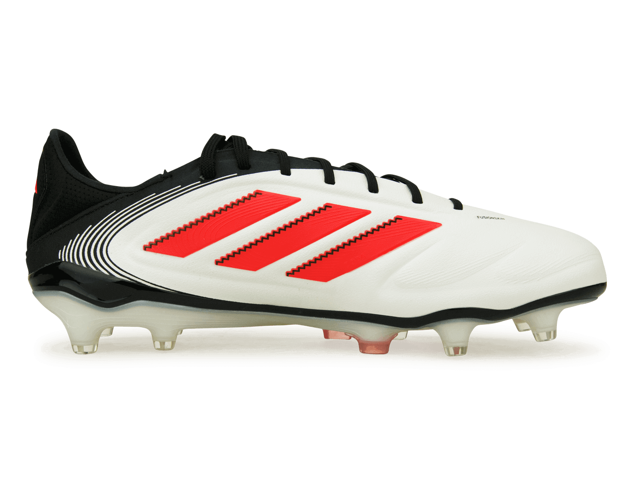 adidas Men's Copa Pure III Elite FG White/Red/Black Side