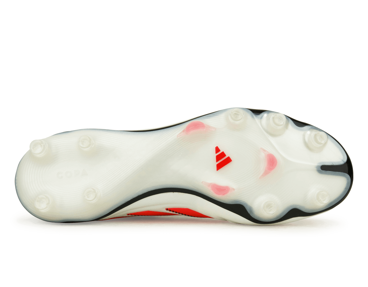 adidas Men's Copa Pure III Elite FG White/Red/Black Sole