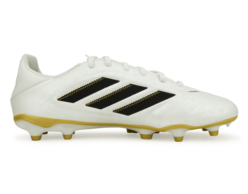 adidas Men's Copa Pure III League FG/MG White/Black/Gold Side