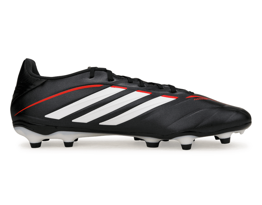 adidas Men's Copa Pure IV League FG Black/White/Red Side