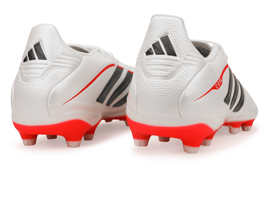 adidas Men's Copa Pure IV League FG White/Black/Red Rear