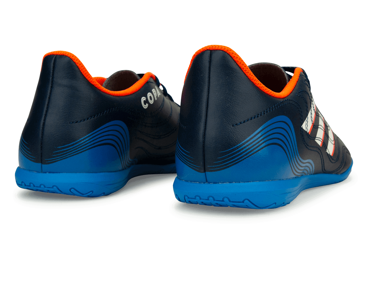 adidas Men's Copa Sense.4 IN Blue/White Rear