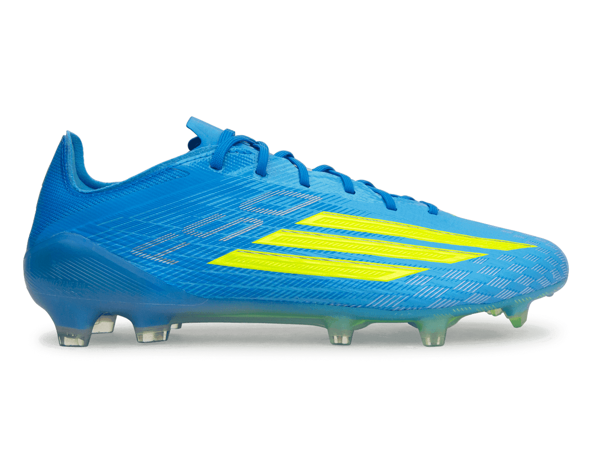 adidas Men's F50 Elite FG Lucid Blue/Solar Yellow – Azteca Soccer