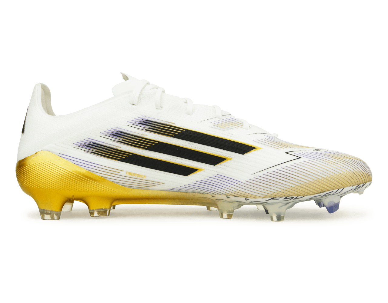 adidas Men's F50 Elite FG White/Black/Gold
