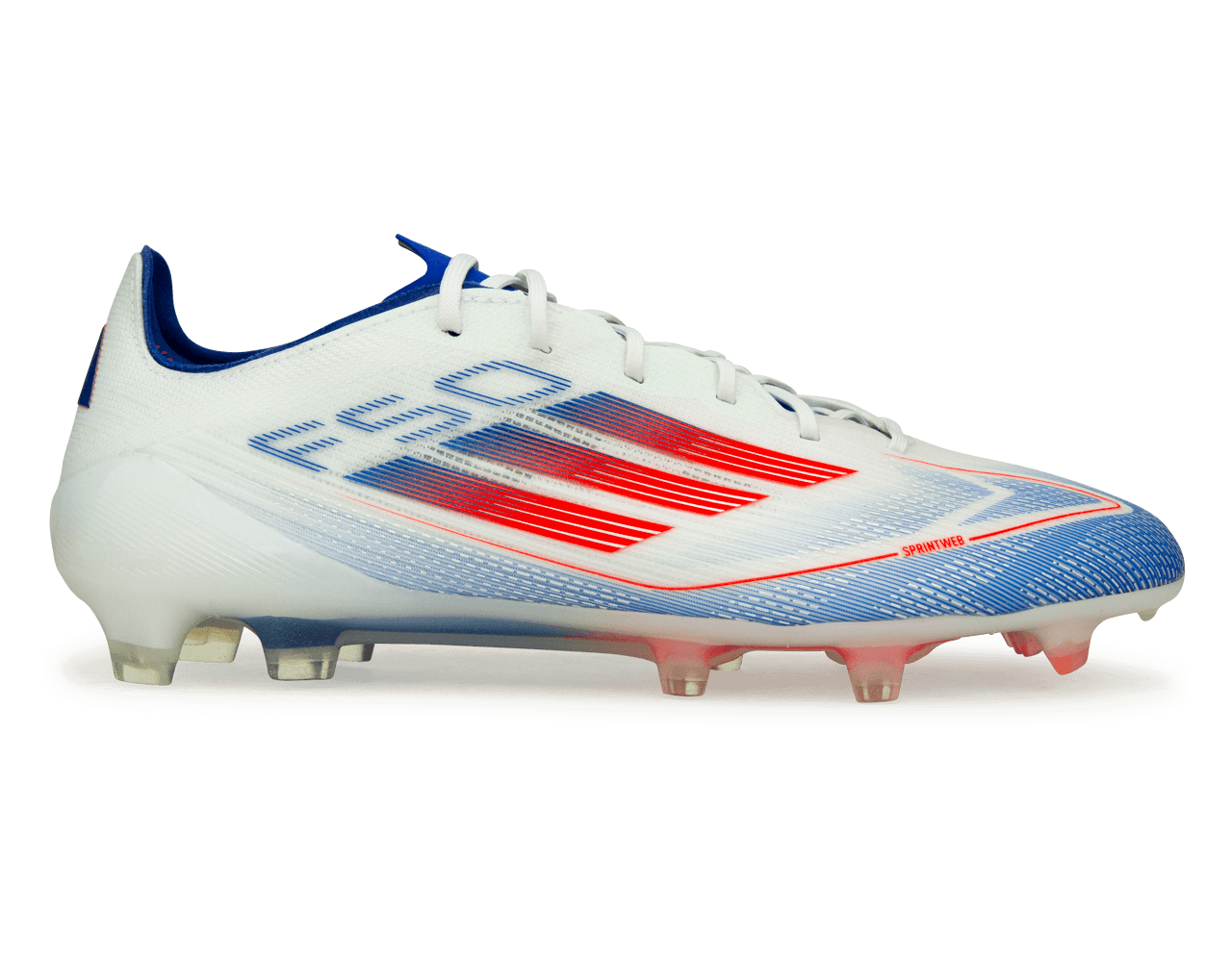 adidas Men's F50 Elite FG White/Lucid Blue