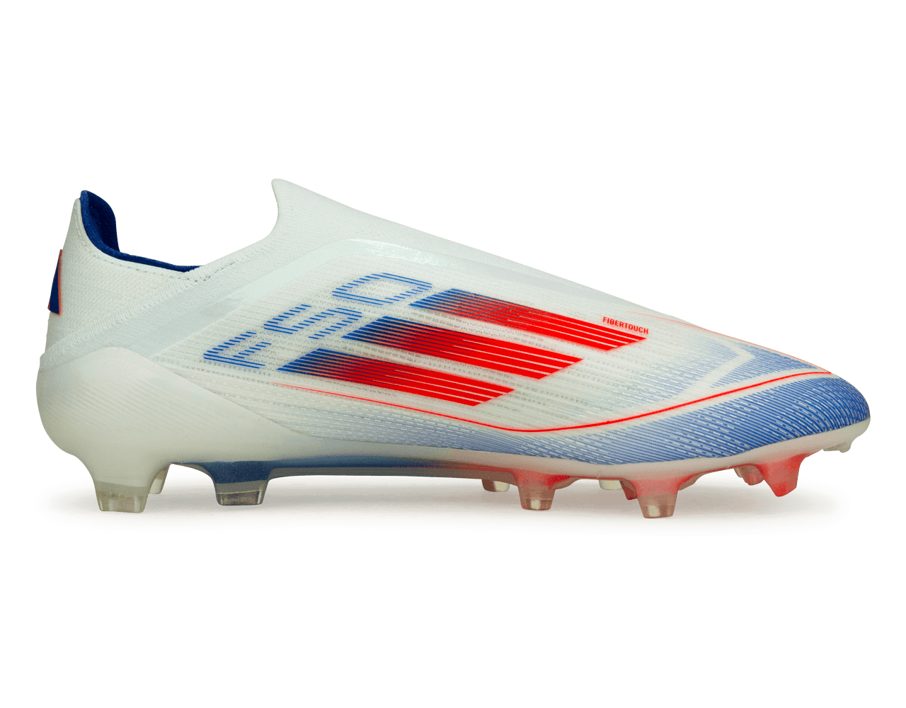 adidas Men's F50 Elite LL FG White/Lucid Blue Side