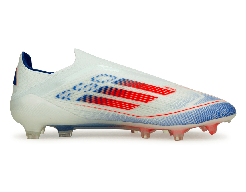 adidas Men's F50 Elite LL FG White/Lucid Blue Side