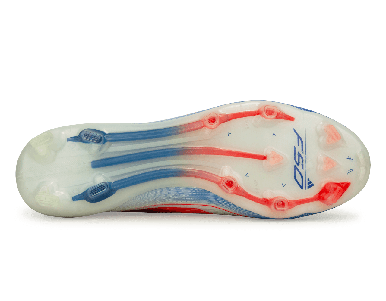 adidas Men's F50 Elite LL FG White/Lucid Blue Sole