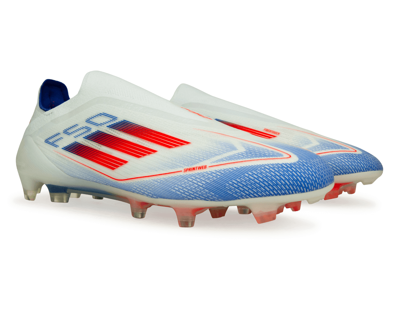 adidas Men's F50 Elite LL FG White/Lucid Blue Together
