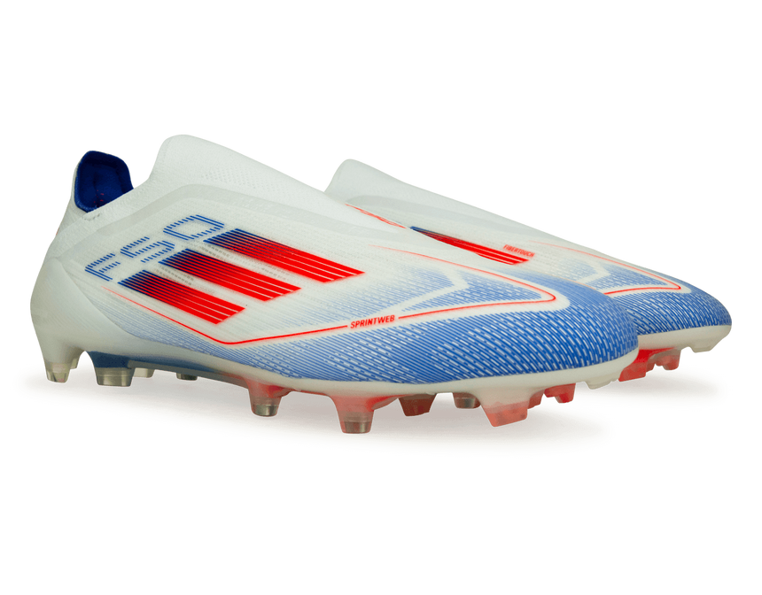 adidas Men's F50 Elite LL FG White/Lucid Blue Together