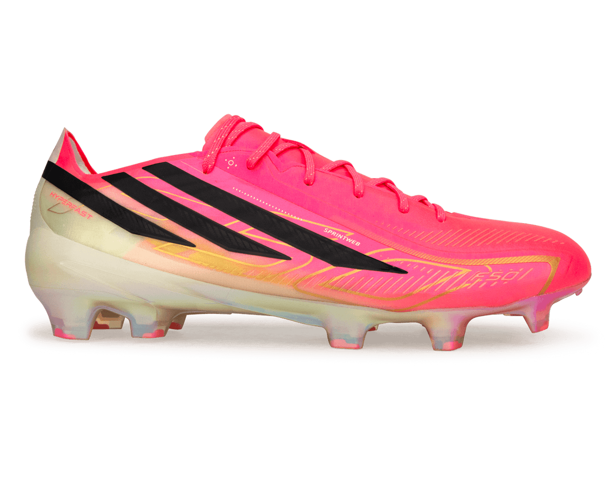 adidas Men's F50 Hyperfast Elite FG Soccer Cleats Solar Red/Black