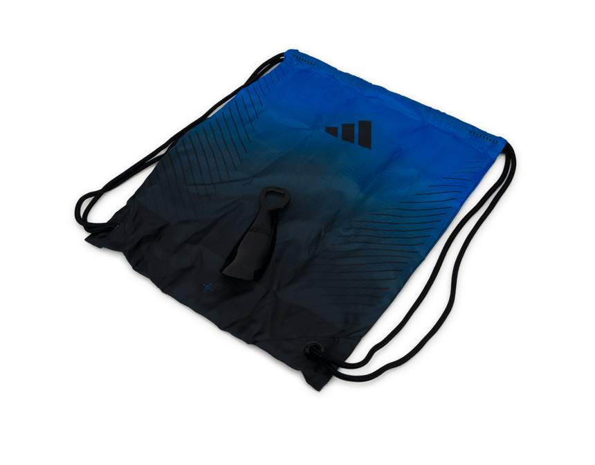 adidas Men's F50 Hyperfast Elite Laceless FG Black Shoe Bag