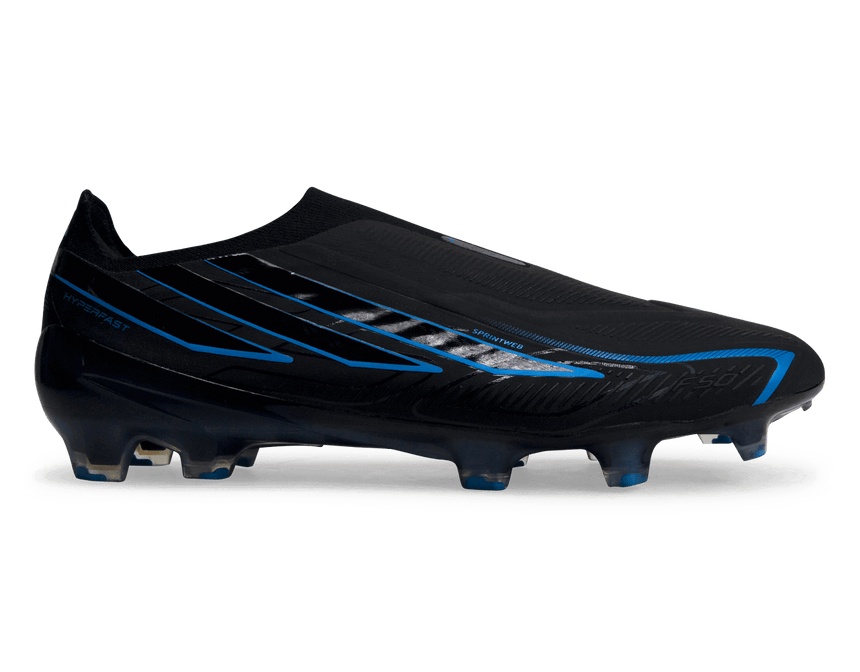 adidas Men's F50 Hyperfast Elite Laceless FG Black
