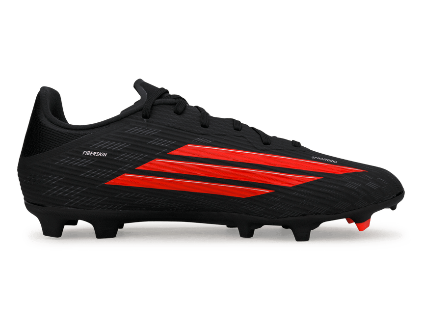 adidas Men's F50 League FG/MG Black/Red/White Side