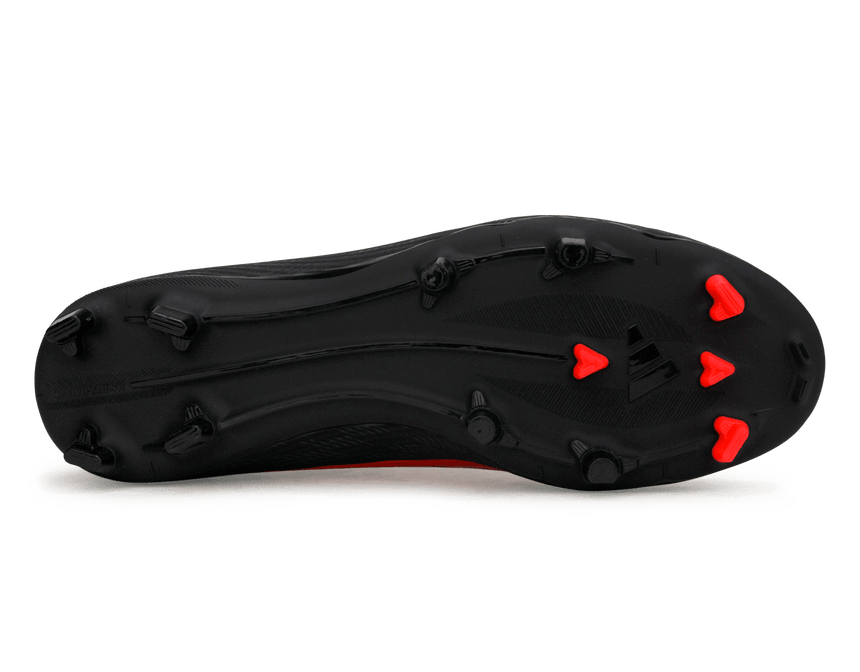 adidas Men's F50 League FG/MG Black/Red/White Sole