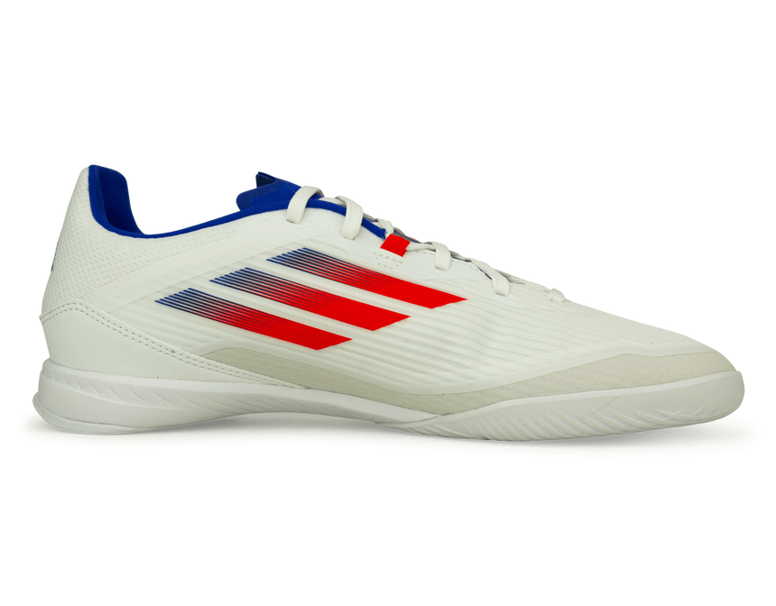 adidas Men's F50 League IN White/Lucid Blue Side