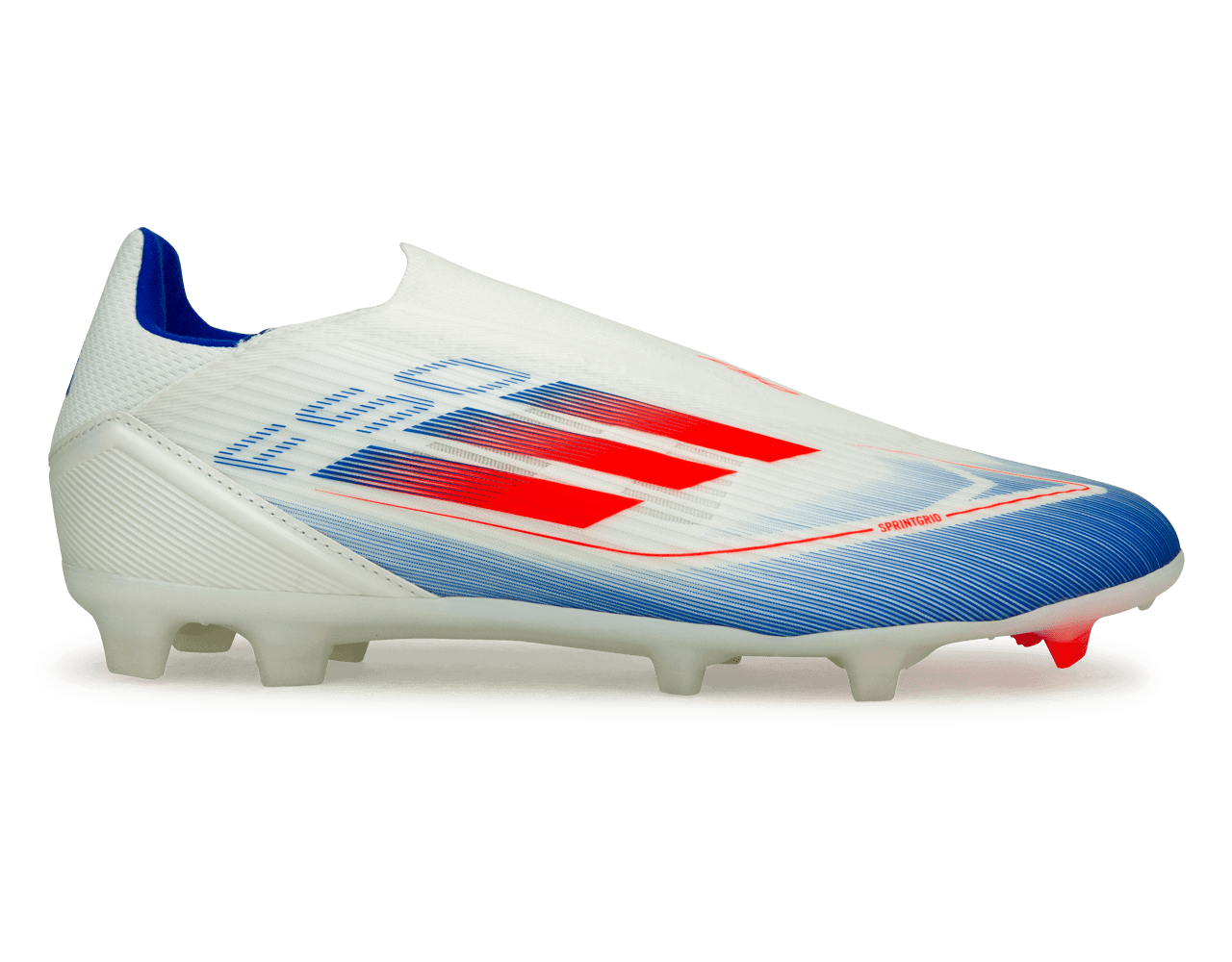 adidas Men's F50 League LL FG/MG White/Lucid Blue