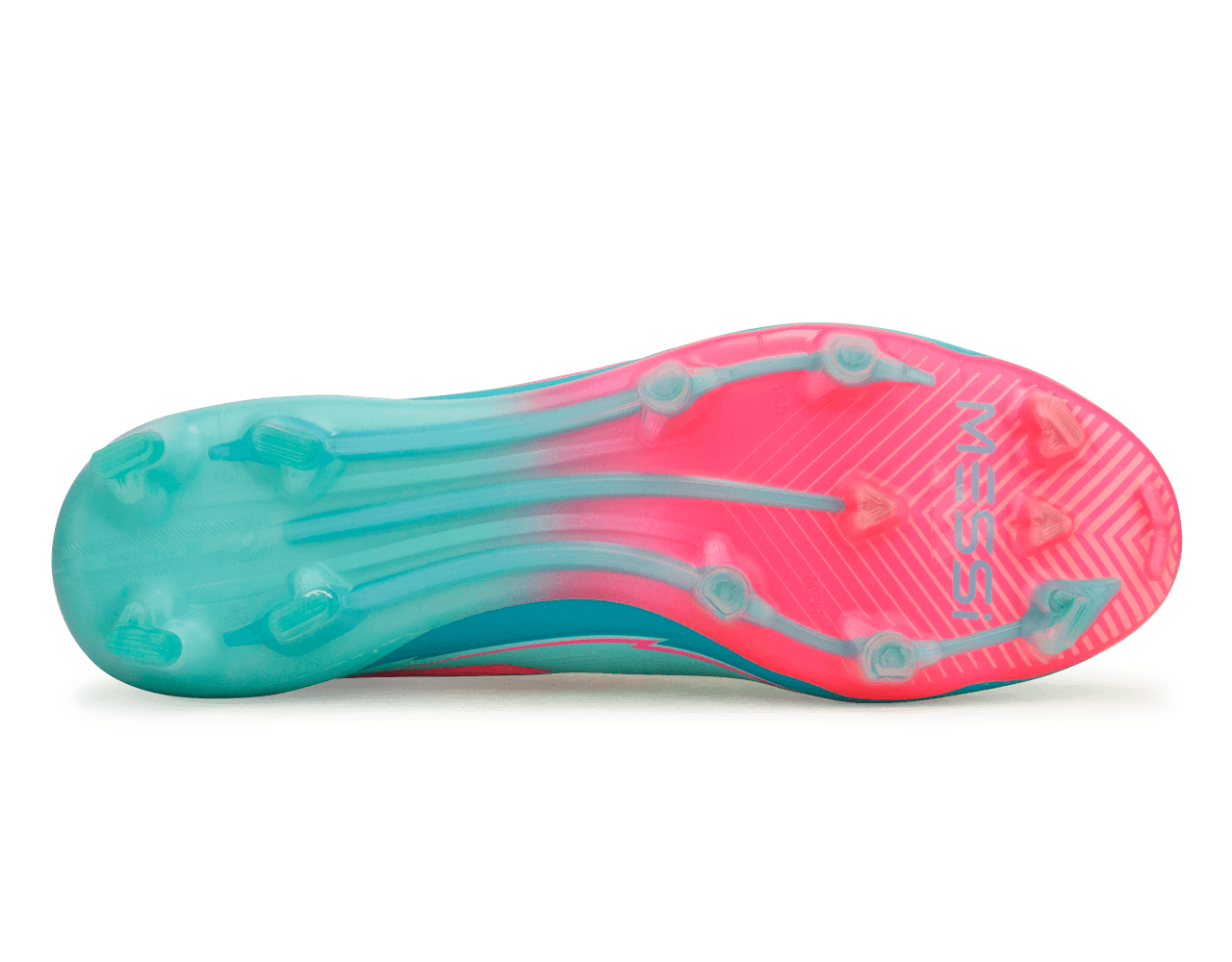 adidas Men's F50 Messi Elite FG Aqua Green/Pink Sole