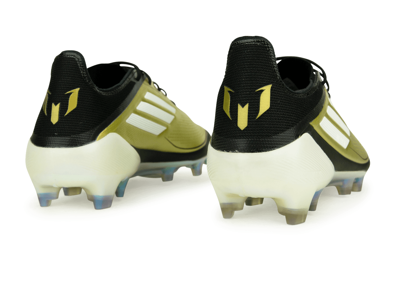 adidas Men's F50 Messi Elite FG Gold/Black/White Rear