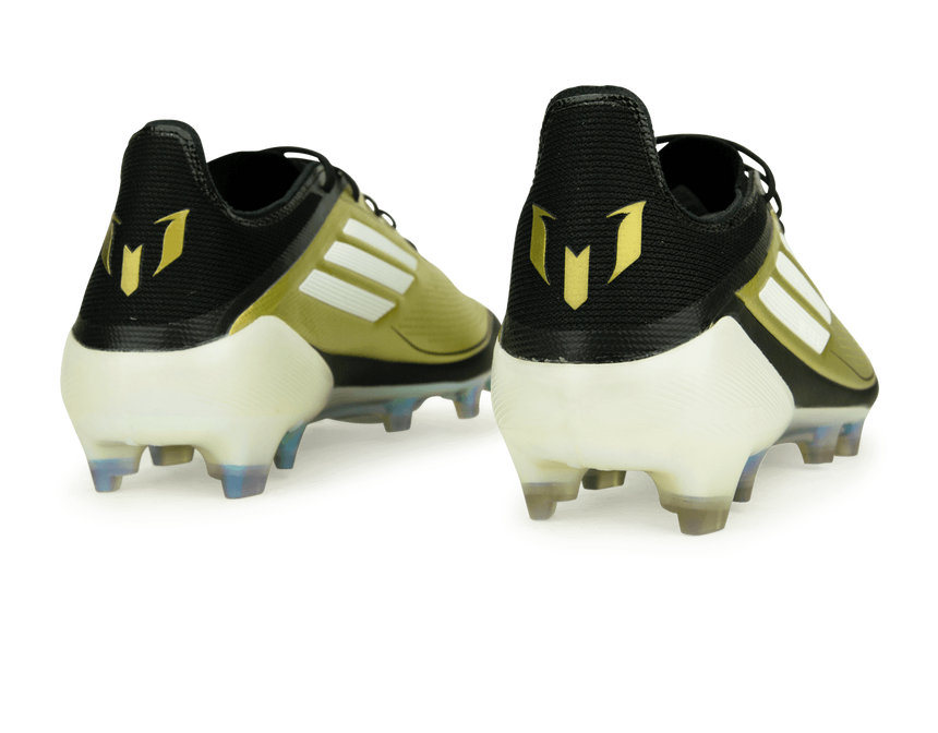 adidas Men's F50 Messi Elite FG Gold/Black/White Rear