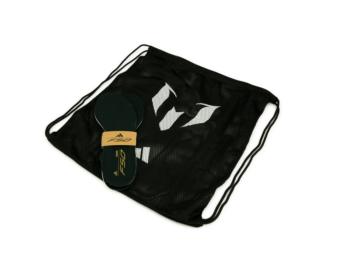 adidas Men's F50 Messi Elite FG Gold/Black/White Shoebag