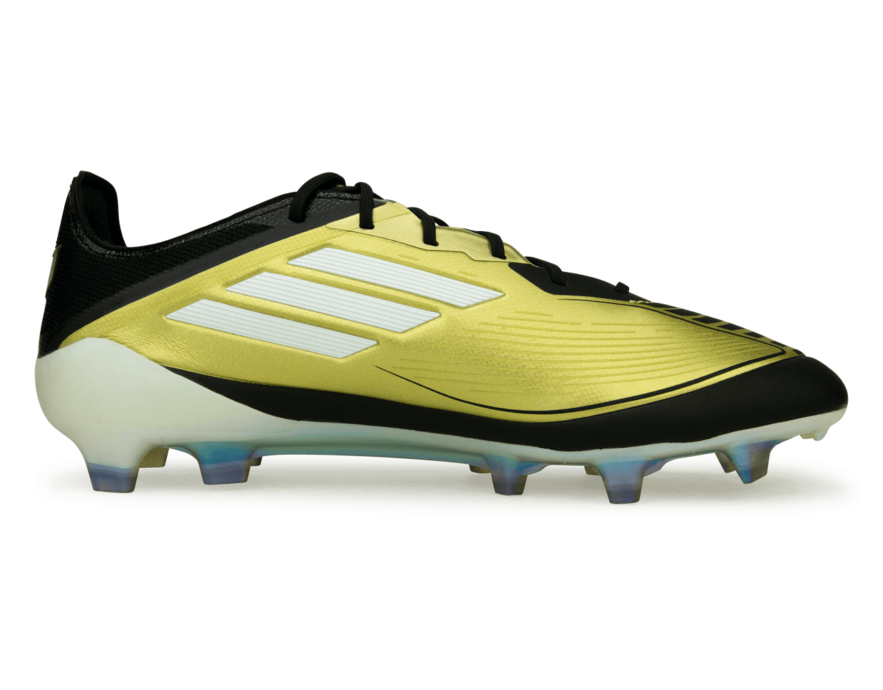 adidas Men's F50 Messi Elite FG Gold/Black/White Side