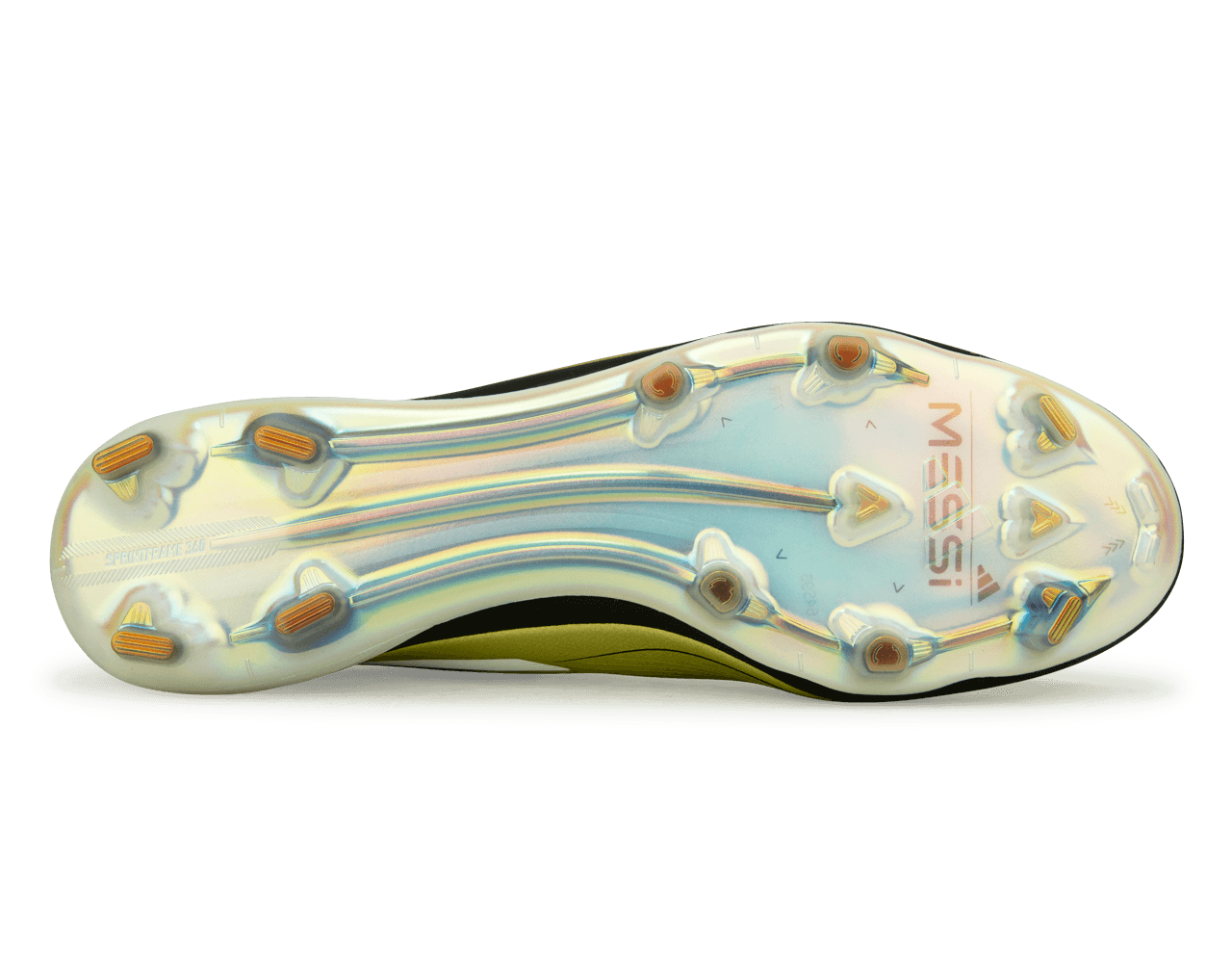 adidas Men's F50 Messi Elite FG Gold/Black/White Sole