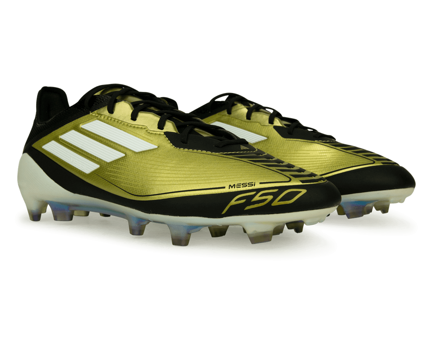 adidas Men's F50 Messi Elite FG Gold/Black/White Together