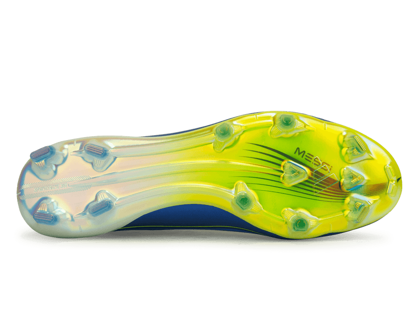 adidas Men's Messi F50 Elite FG Sea Blue/Solar Yellow Sole