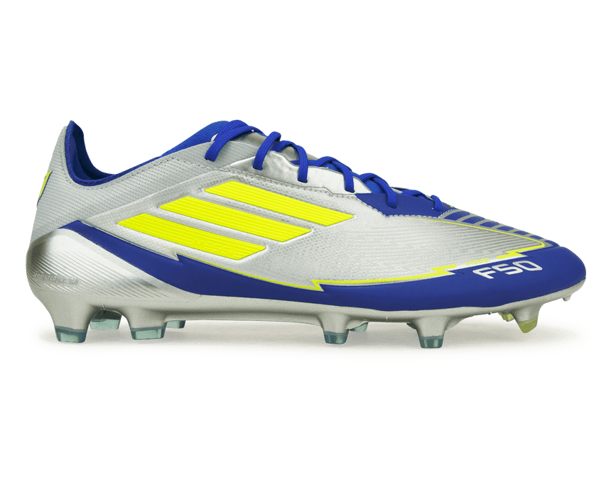 adidas Men's F50 Messi Elite FG Silver/Volt/Blue