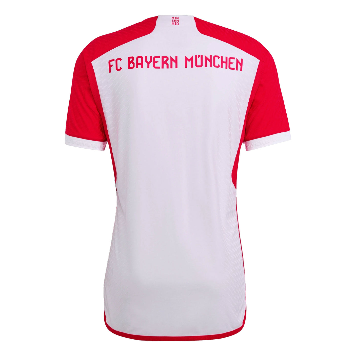 adidas Men's FC Bayern Munich 2023/2024 Home Authentic Jersey White/Red Back