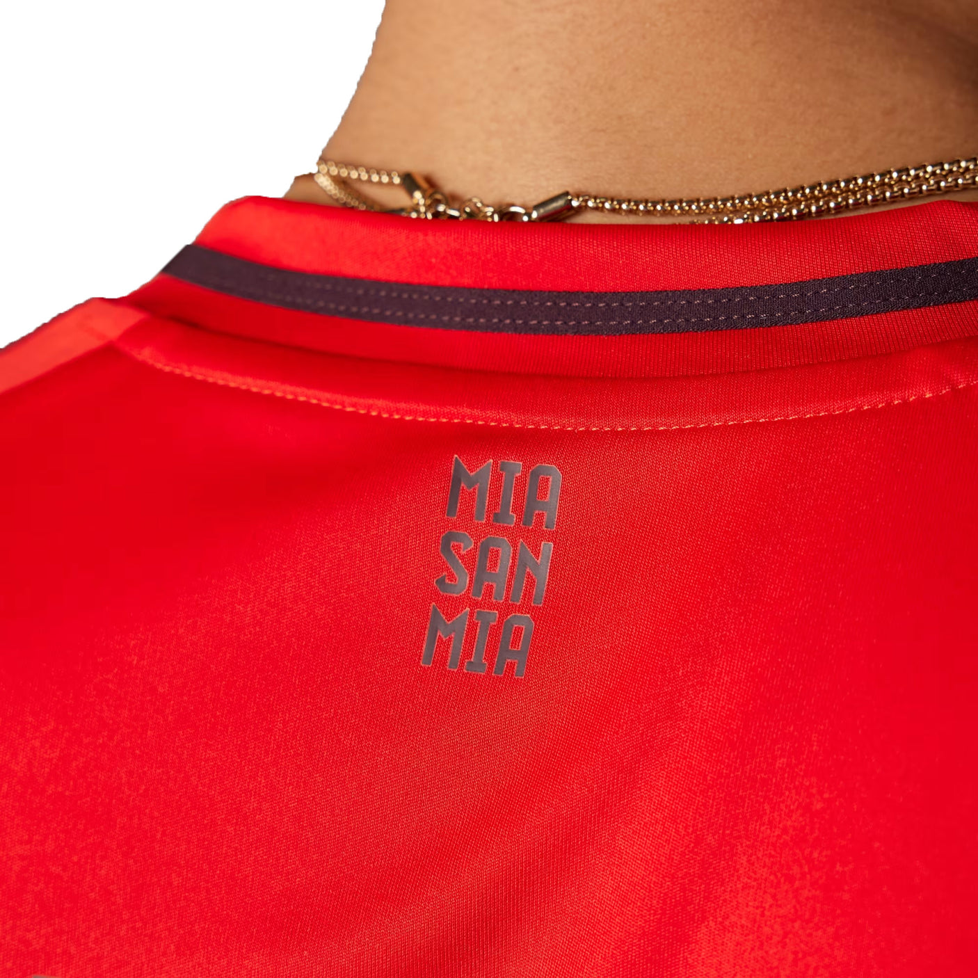 adidas Men's FC Bayern Munich 2024/25 Home Jersey Red/Black Back Crest