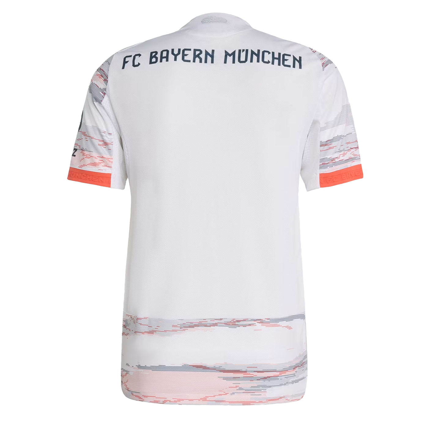 adidas Men's FC Bayern Munich 2025/26 Authentic Away Jersey White Back