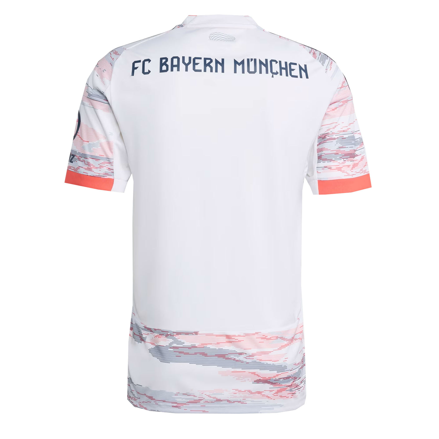 adidas Men's FC Bayern Munich 2025/26 Away Jersey White Back