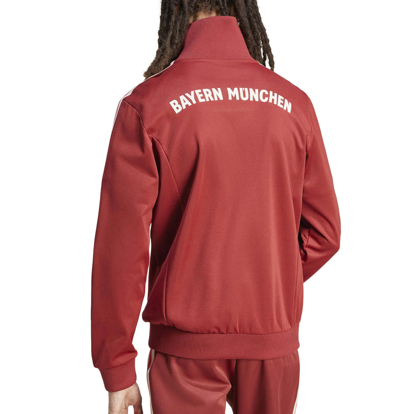 adidas Men's FC Bayern Munich OG Beckenbauer Track Top Red Back